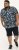 D555 Halifax AOP Hawaiian Print Short Sleeve Polo Blue - Тениски - мъжки тениски големи размери