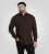 D555 Horsham Long Sleeve Shirt with Chest Pocket Burgundy/Black Check - Ризи - мъжки ризи големи размери