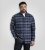 D555 Shrewsbury Long Sleeve with Chest Pocket Blue/Navy Check TALL SIZES - МЪЖКО ОБЛЕКЛО MT-6XLT - дрехи за високи мъже