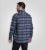 D555 Shrewsbury Long Sleeve with Chest Pocket Blue/Navy Check TALL SIZES - МЪЖКО ОБЛЕКЛО MT-6XLT - дрехи за високи мъже