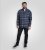 D555 Shrewsbury Long Sleeve with Chest Pocket Blue/Navy Check TALL SIZES - МЪЖКО ОБЛЕКЛО MT-6XLT - дрехи за високи мъже