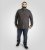 D555 Sheffield Long Sleeve AOP Micro Gold Shirt Navy - Ризи - мъжки ризи големи размери