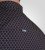 D555 Sheffield Long Sleeve AOP Micro Gold Shirt Navy - Ризи - мъжки ризи големи размери