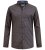 D555 Sheffield Long Sleeve AOP Micro Gold Shirt Navy - Ризи - мъжки ризи големи размери