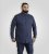 D555 Middlesbrough Long Sleeve AOP Micro Blue Shirt Navy - Ризи - мъжки ризи големи размери