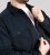 D555 Cleveley Long Sleeve Heavy Shacket Overshirt Navy - Ризи - мъжки ризи големи размери