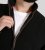 D555 Louth Micro Fleece Jacket with Sherpa Lining Black - Якета - мъжки якета големи размери
