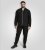 D555 Wimbledon Couture Stretch Jacket with Zipper Black - Якета - мъжки якета големи размери
