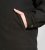 D555 Epsom Harrington Jacket with Zip Through Collared Melton Black - Якета - мъжки якета големи размери