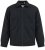 D555 Epsom Harrington Jacket with Zip Through Collared Melton Black - Якета - мъжки якета големи размери