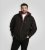 D555 Fretwell Padded Softshell Jacket with Detachable Hood Black - Якета - мъжки якета големи размери