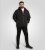 D555 Fretwell Padded Softshell Jacket with Detachable Hood Black - Якета - мъжки якета големи размери