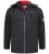 D555 Fretwell Padded Softshell Jacket with Detachable Hood Black - Якета - мъжки якета големи размери