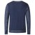 D555 Bryson Crewneck Sweater with Pocket Navy - Суичъри & cуичъри с качулка - мъжки суичъри големи размери