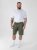 D555 Mitchell 1 Stretch Къси Панталони с Еластична Талия Khaki - Спортни панталони & Kъси панталони - мъжки спортни панталони големи размери