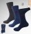 D555 Harold 2 Multi Color Pack of 3 Extra Wide Comfort Fit Socks - Бельо & Бански шорти - Мъжко бельо големи размери