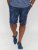 D555 Panther Hawaiian Leaf Ao Print Stretch Chino Shorts - Шорти - мъжки къси панталони големи размери