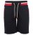 D555 DAGENHAM Jersey Shorts Black - Спортни панталони & Kъси панталони - мъжки спортни панталони големи размери