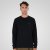 Double Outfitters MTOP-1141 Суитшърт Черно - Суичъри & cуичъри с качулка - мъжки суичъри големи размери