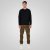 Double Outfitters MTOP-1141 Суитшърт Черно - Суичъри & cуичъри с качулка - мъжки суичъри големи размери