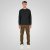 Double Outfitters MTOP-1141 Суитшърт Тъмнозелено - Суичъри & cуичъри с качулка - мъжки суичъри големи размери