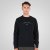 Double Outfitters MTOP-1151 Суитшърт Черно - Суичъри & cуичъри с качулка - мъжки суичъри големи размери
