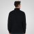 Double Outfitters MTOP-1163 Суитшърт с къс цип Черно - Суичъри & cуичъри с качулка - мъжки суичъри големи размери