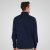Double Outfitters MTOP-1163 Суитшърт с къс цип Нейви - Суичъри & cуичъри с качулка - мъжки суичъри големи размери