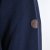 Double Outfitters MTOP-1163 Суитшърт с къс цип Нейви - Суичъри & cуичъри с качулка - мъжки суичъри големи размери