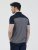 Mish Mash Doha Contrast Polo Navy - Поло тениски - мъжки тениски с яка големи размери
