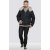 D555 Hudson Hooded Puffer Jacket Navy - Якета - мъжки якета големи размери
