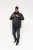 D555 Fargo Five Pocket Jacket With Ribbed Neck and Inner Quilting Black - Якета - мъжки якета големи размери