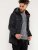 D555 Lonsdale Parka Style Jacket With Embroidery Patch On Sleeve Black - Якета - мъжки якета големи размери
