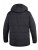 D555 Lonsdale Parka Style Jacket With Embroidery Patch On Sleeve Black - Якета - мъжки якета големи размери