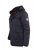 D555 Lonsdale Parka Style Jacket With Embroidery Patch On Sleeve Black - Якета - мъжки якета големи размери