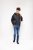 D555 Thorpe Hooded Quilted Jacket With Fleece Sleeves And Removable Fleece Hood - Якета - мъжки якета големи размери