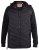 D555 Thorpe Hooded Quilted Jacket With Fleece Sleeves And Removable Fleece Hood - Якета - мъжки якета големи размери