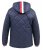 D555 Angus Diamond Quilted Puffer Jacket Navy - Якета - мъжки якета големи размери