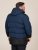 D555 Hank Ripstop Contrast Panelled Padded Hooded Jacket Нейви - Якета - мъжки якета големи размери