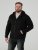 D555 Cantor Hoodie Black - Суичъри & cуичъри с качулка - мъжки суичъри големи размери