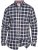 D555 Carter Check Shirt Navy-Green - Ризи - мъжки ризи големи размери