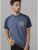 D555 Spencer T-shirt Navy - Тениски - мъжки тениски големи размери