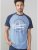 D555 Gunner T-shirt Blue - Тениски - мъжки тениски големи размери