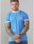 D555 Otis T-shirt Blue - Тениски - мъжки тениски големи размери