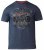 D555 Bradley T-shirt Blue - Тениски - мъжки тениски големи размери