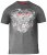 D555 Bradley T-shirt Charcoal - Тениски - мъжки тениски големи размери