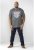 D555 Bradley T-shirt Charcoal - Тениски - мъжки тениски големи размери
