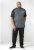 D555 Nelson Stretch Tapered Cargo Pants Black - Дънки и панталони - мъжки Дънки и панталони големи размери