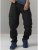 D555 Nelson Stretch Tapered Cargo Pants Black - Дънки и панталони - мъжки Дънки и панталони големи размери