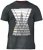 D555 Rox T-shirt Charcoal - Тениски - мъжки тениски големи размери